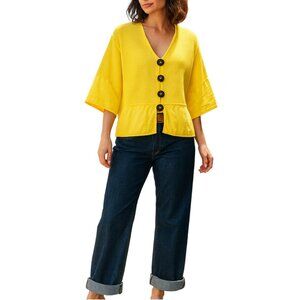 PURE Button-down Cardigan